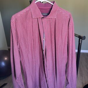 Bugatchi Res Checkered Shirt